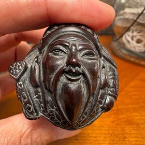 Japanese  god of Longevity hand carved